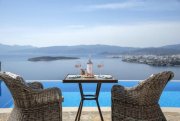 Ellinika MIT VIDEO! Kreta, Ellinika: Villa mit Meerblick, Gästestudio und Pool in der Nähe von Agios Nikolaos zu verkaufen Haus kaufen